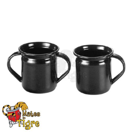 Mate enlozado 2 asas