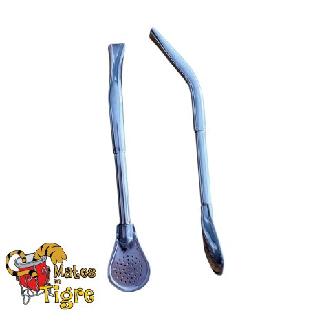 Bombilla cuchara pico de loro corta 