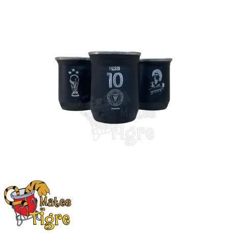 Mate térmico aluminio grabado